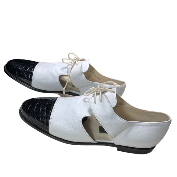 Bally, fine leather and Crocodile Flats - Picture 3 of 13